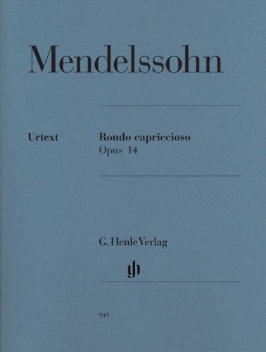 Felix Mendelssohn-Bartholdy: Rondo capriccioso op. 14 - Rondo kaprys - nuty na fortepian