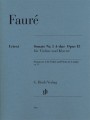 Gabriel Faure: Sonata no. 1 for Violin and Piano in A major op. 13 - Sonata nr 1 A-dur - nuty na skrzypce i fortepian