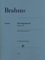 Johannes Brahms: Three Intermezzi op. 117 - 3 Intermezza - nuty na fortepian