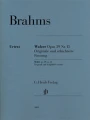 Johannes Brahms: Waltz op. 39 no. 15 - Walc nr 15 - wersja oryginalna i uproszczona - nuty na fortepian