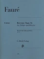 Gabriel Faure: Berceuse for Violin and Piano op. 16 - Kołysanka - nuty na skrzypce i fortepian