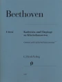 Ludwig van Beethoven: Cadenzas and Lead-ins for Piano Concertos - Kadencje i wstępy do koncertów fortepianowych - nuty na fortepian