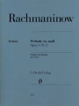 Sergiusz Rachmaninow: Prelude in c sharp minor op. 3 no. 2 - Preludium cis-moll nr 2 - nuty na fortepian