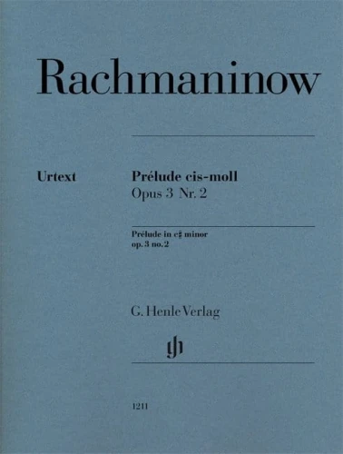 Sergiusz Rachmaninow: Prelude in c sharp minor op. 3 no. 2 - Preludium cis-moll nr 2 - nuty na fortepian