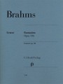 Johannes Brahms: Fantasies op. 116 - Fantazje 1-7 - nuty na fortepian