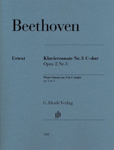 Ludwig van Beethoven: Piano Sonata no. 3 in C major op. 2 - Sonata fortepianowa nr 3 C-dur - nuty na fortepian