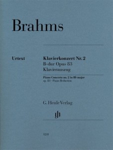 Johannes Brahms: Piano Concerto no. 2 in B flat major op.83 - Koncert fortepianowy nr 2 B-dur - nuty 2 fortepiany