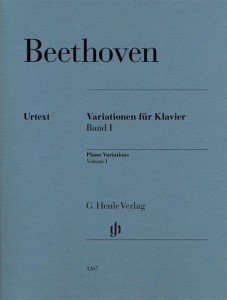 Ludwig van Beethoven: Piano Variations Volume I - Wariacje na fortepian tom 1 - nuty na fortepian