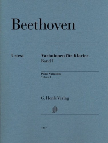 Ludwig van Beethoven: Piano Variations Volume I - Wariacje na fortepian tom 1 - nuty na fortepian