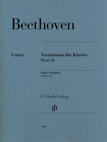 Ludwig van Beethoven: Piano Variations Volume II - Wariacje na fortepian tom 2 - nuty na fortepian