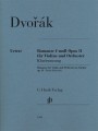 Antonin Dvorak: Romance for Violin and Orchestra in f minor op. 11 - Romans f-moll - nuty na skrzypce i fortepian