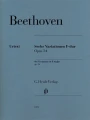 Ludwig van Beethoven: Six Variations in F major op. 34 - 6 wariacji F-dur - nuty na fortepian