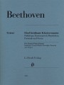 Ludwig van Beethoven: Five Famous Piano Sonatas op. 13, op. 26, op. 27, op. 28, op. 31 - 5 najbardziej znanych sonat fortepianowych - nuty na fortepian
