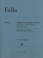 Manuel de Falla: Nights in the Gardens of Spain for Piano and Orchestra - Noce w ogrodach Hiszpanii - nuty na 2 fortepiany