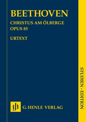 Ludwig van Beethoven: Christ on the mount of olives op. 85 - Oratorium Chrystus na Górze Oliwnej - partytura studyjna