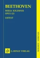 Ludwig van Beethoven: Missa solemnis in D major op. 123 - Msza uroczysta D-dur - partytura studyjna