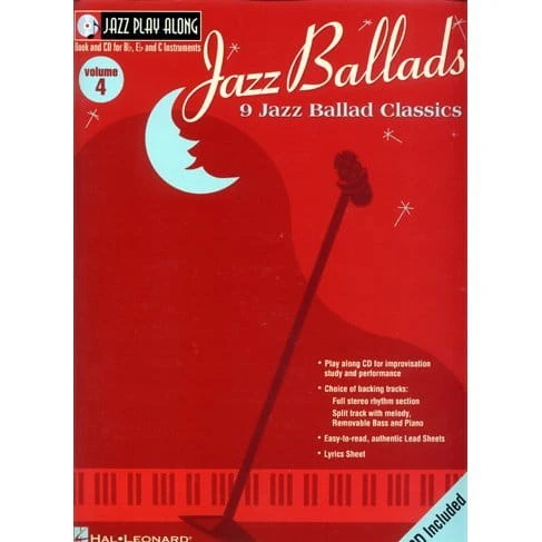 Jazz Play Along - Jazz Ballads Volume 4 (+ płyta CD) - nuty na instrumenty C, Eb, Bb