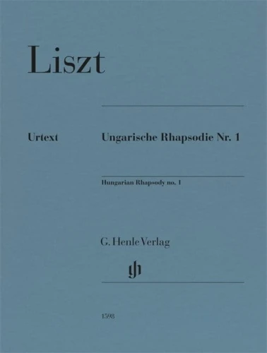 Ferenc Liszt: Hungarian Rhapsody no. 1 - Rapsodia węgierska nr 1 - nuty na fortepian