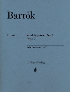 Bela Bartok: String Quartet no. 1 op. 7 - kwartet smyczkowy nr 1 - nuty na kwartet smyczkowy