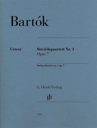 Bela Bartok: String Quartet no. 1 op. 7 - kwartet smyczkowy nr 1 - nuty na kwartet smyczkowy