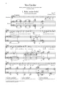 Richard Strauss: Four Songs op. 27 for Voice and Piano - cztery pieśni - nuty na głos niski i fortepian