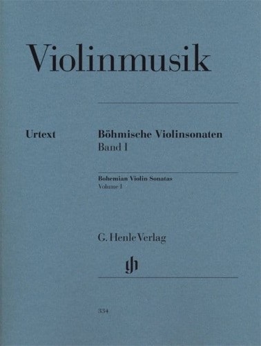 Bohemian Violin Sonatas Volume I - czeskie sonaty skrzypcowe tom 1 - nuty na skrzypce i fortepian