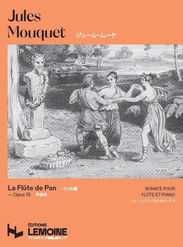 Jules Mouquet: La Flute de Pan - Sonate pour Flute et Piano - Fletnia Pana op. 15 - nuty na flet poprzeczny i fortepian