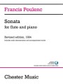 Francis Poulenc: Sonata for Flute and Piano (+ audio online) - sonata fletowa op. 164 - nuty na flet poprzeczny i fortepian