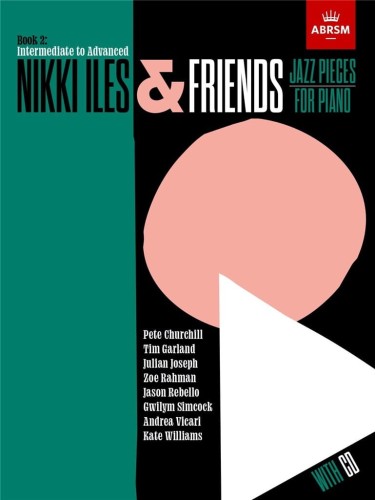 Nikki Iles & Friends Jazz Pieces for Piano - Book 2 Intermediate to Advanced - utwory jazzowe (+ płyta CD) - nuty na fortepian