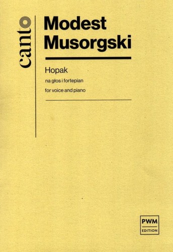 Modest Musorgski: Hopak - nuty na głos i fortepian