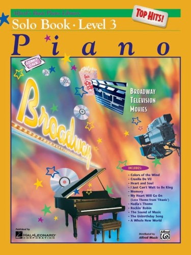 Alfred's Basic Piano Library: Top Hits! Solo Book Level 3 - E. L. Lancaster, Morton Manus - nuty na fortepian