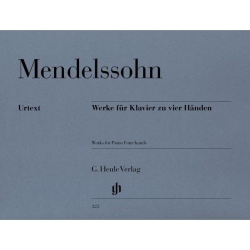 Felix Mendelssohn-Bartholdy: Works for Piano Four-hands - Utwory na fortepian na 4 ręce - nuty na fortepian na cztery ręce