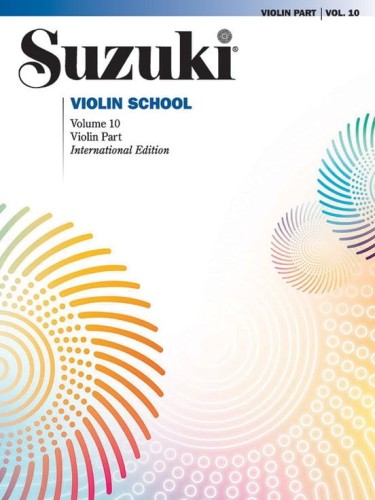 Suzuki Violin School 10 - Shinichi Suzuki - podręcznik do nauki gry na skrzypcach metodą Suzuki