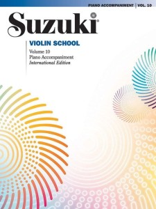 Suzuki Violin School 10 - Shinichi Suzuki - Piano Accompaniment - akompaniamenty fortepianowe do 10 części podręcznika na skrzypce