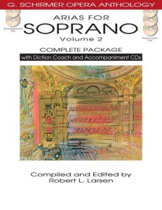 Arias For Soprano Vol. 2 - Complete Package - nuty na głos z fortepianem - Robert L. Larsen (+ 5 płyt CD)