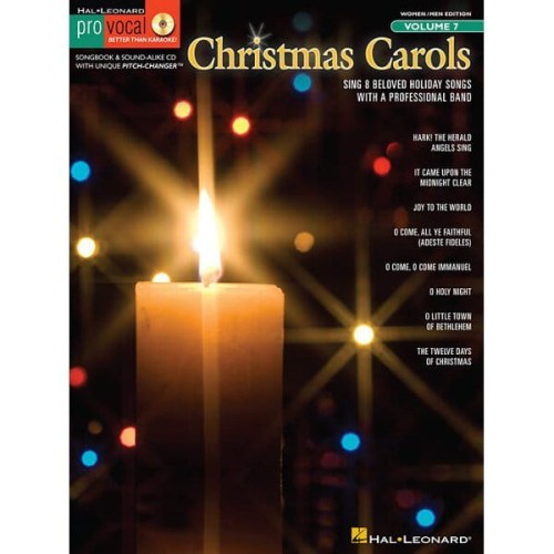 Pro Vocal Mixed Edition Volume 7 - Christmas Carols - nuty na głos z tekstem i akordami gitarowymi (+ płyta CD)