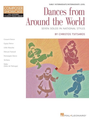 Composer Showcase: Christos Tsitsaros - Dances from Around the World - nuty na fortepian solo