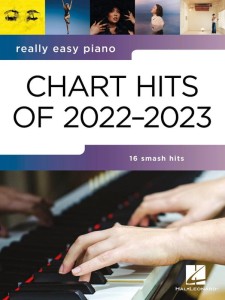 Really Easy Piano: Chart Hits of 2022-2023 - 16 największych hitów - łatwe nuty na fortepian