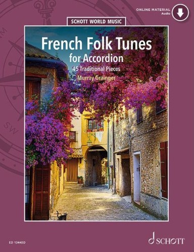 French Folk Tunes For Accordion (+ audio online) - Murray Grainger - nuty na akordeon