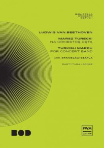 Ludwig van Beethoven: Marsz turecki - wersja koncertowa - nuty na orkiestrę dętą