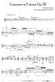 Fryderyk Chopin: partia fortepianu w opracowaniu na gitarę cz. 5 - koncert f-moll - Jerzy Koenig - nuty na gitarę klasyczną