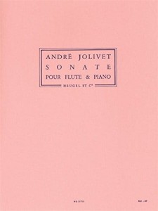 Andre Jolivet: Sonate pour flute et piano - Sonata fletowa - nuty na flet poprzeczny z fortepianem
