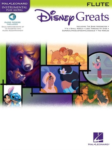 Disney Greats: Flute (+ audio online) - nuty na flet poprzeczny