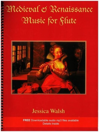 Jessica Walsh: Medieval & Renaissance Music For Flute (+ audio online) - nuty na flet poprzeczny