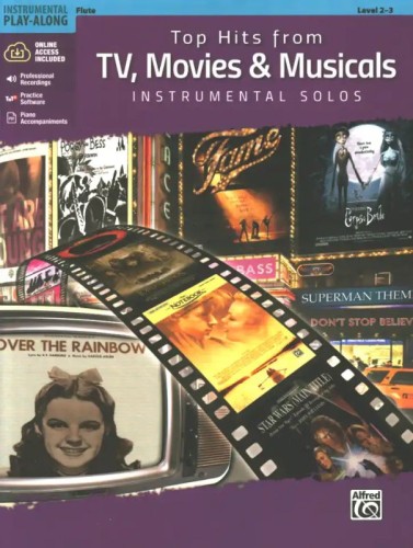 Top Hits From TV, Movies & Musicals - Flute (+ audio online) - nuty na flet poprzeczny z fortepianem