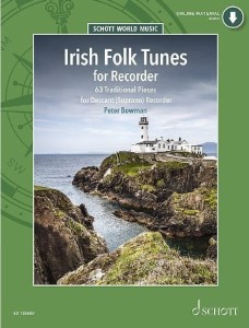 Irish Folk Tunes for Recorder - 63 irlandzkich melodii ludowych - Peter Bowman (+ audio online) - nuty na flet prosty