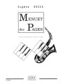 Eugene Bozza: Menuet des Pages pour saxophone alto et piano - nuty na saksofon altowy i fortepian