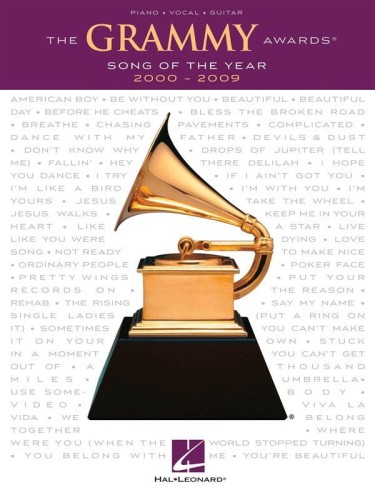 The Grammy Awards: Song Of The Year 2000-2009 (PVG) - Grammy Piosenka Roku - nuty na fortepian, melodia, akordy gitarowe, teksty