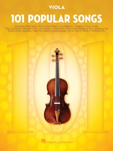 101 Popular Songs: Viola - nuty na altówkę