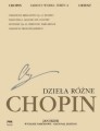 Fryderyk Chopin: Wydanie Narodowe tom 12A - Dzieła różne - Jan Ekier - nuty na fortepian